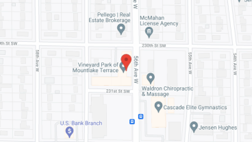 Cottage Lane of Vineyard Park in google map