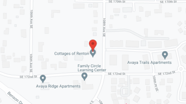 The Cottages of Renton in google map