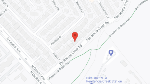 Map of the neighborhood around Evonnes Residential Care Facility I