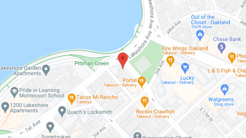 Map of the neighborhood around Rose of Sharon