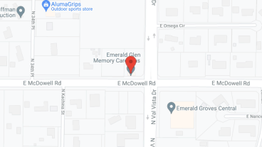 Emerald Glen in google map