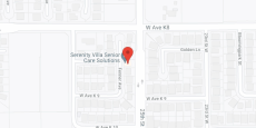 Serenity Village Assisted Living in google map