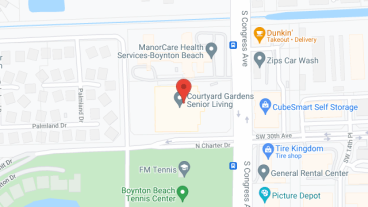 Courtyard Gardens Senior Living in google map