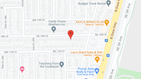 Map of the neighborhood around A and D Tender Loving Care