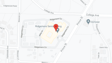 Ridgemere in google map
