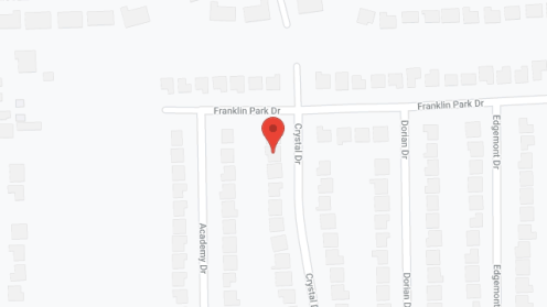 Map of the neighborhood around Ohana Group Living