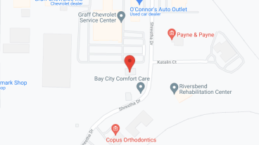 Bay City Comfort Care in google map
