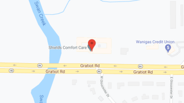 Shields Comfort Care in google map