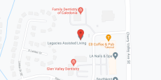 Legacies Assisted Living in google map