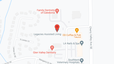 Legacies Assisted Living in google map