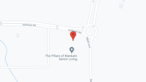 Map of the neighborhood around The Pillars of Mankato