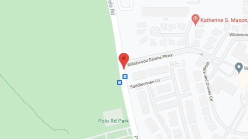 Map of the neighborhood around Wildewood Downs Retirement Community