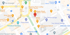 Bedrock Detroit in google map