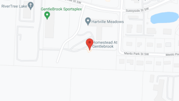 The HomeStead at GentleBrook in google map