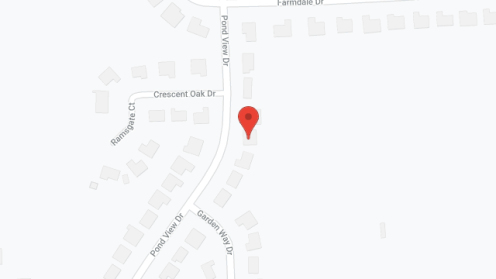 Map of the neighborhood around Woodside Senior Living