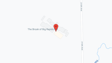 The Brook of Big Rapids in google map