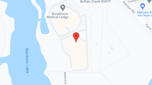 Map of the neighborhood around Lakeshore Asssited Living and Memory Care