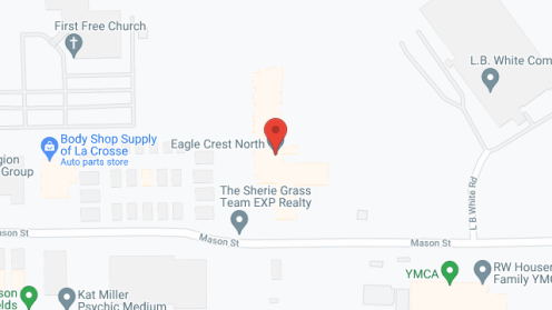 Map of the neighborhood around Eagle Crest North