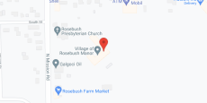 Village of Rosebush Manor in google map