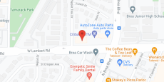 Silverado Brea in google map