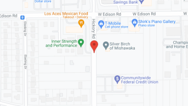 Silver Birch of Mishawaka in google map