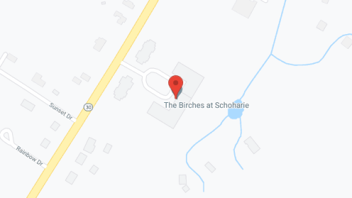 Map of the neighborhood around The Birches at Schoharie