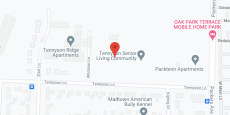 Tennyson Senior Living in google map