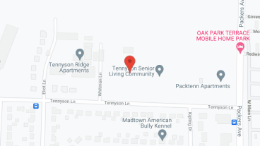 Tennyson Senior Living in google map