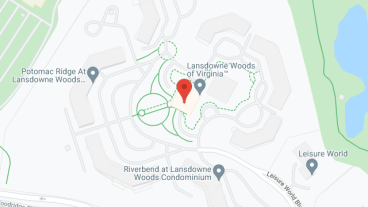 Lansdowne Woods of Virginia in google map