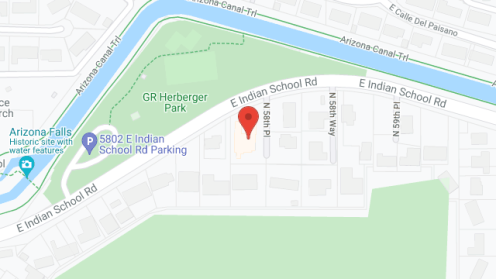 Map of the neighborhood around Chateaux Assisted Living
