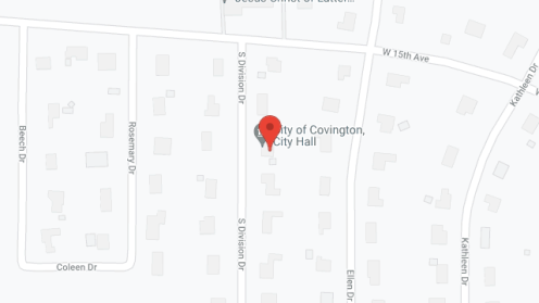 Map of the neighborhood around River Forest Home