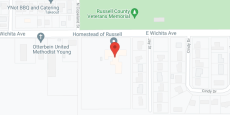Homestead of Russell in google map