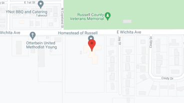 Homestead of Russell in google map