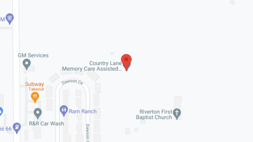 Map of the neighborhood around Country Lane Memory Care