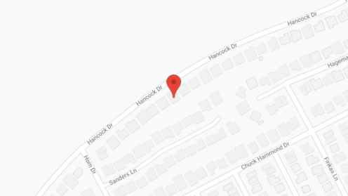 Map of the neighborhood around Loving Place