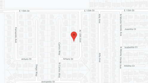 Map of the neighborhood around Bella Maison Assisted Living