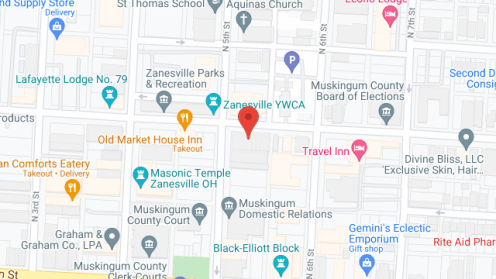 Map of the neighborhood around Pollock Apartments