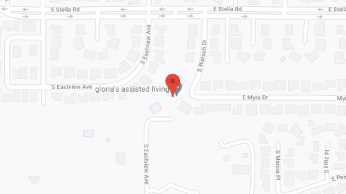 Map of the neighborhood around Glorias Assisted Living, LLC