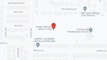 Juniper Springs Senior Living in google map