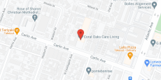 Coral Oaks Care Living in google map