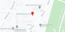 Rosewood Senior Living in google map