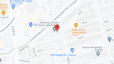Antonian Towers in google map
