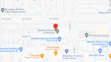 Beehive Homes of Riverton in google map