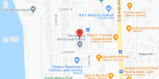 The Adriana in google map