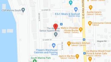 The Adriana in google map