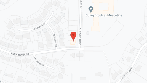 Map of the neighborhood around Pinnacle Elder Group Homes