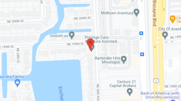 Prestige Care Aventura ALF in google map