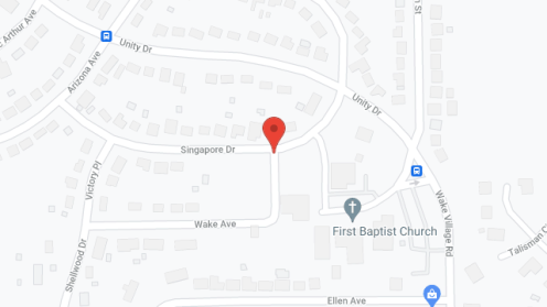 Map of the neighborhood around Bella Vista Senior Living