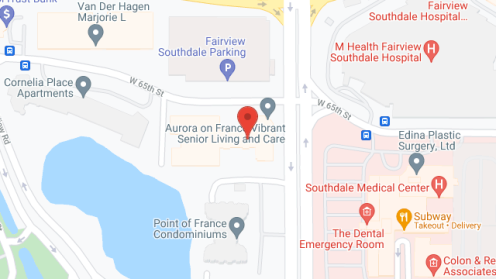 Map of the neighborhood around Aurora on France