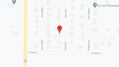 Map of the neighborhood around Stardusk House